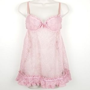 Victoria's Secret Baby Doll Romantic Lace Sz 34B